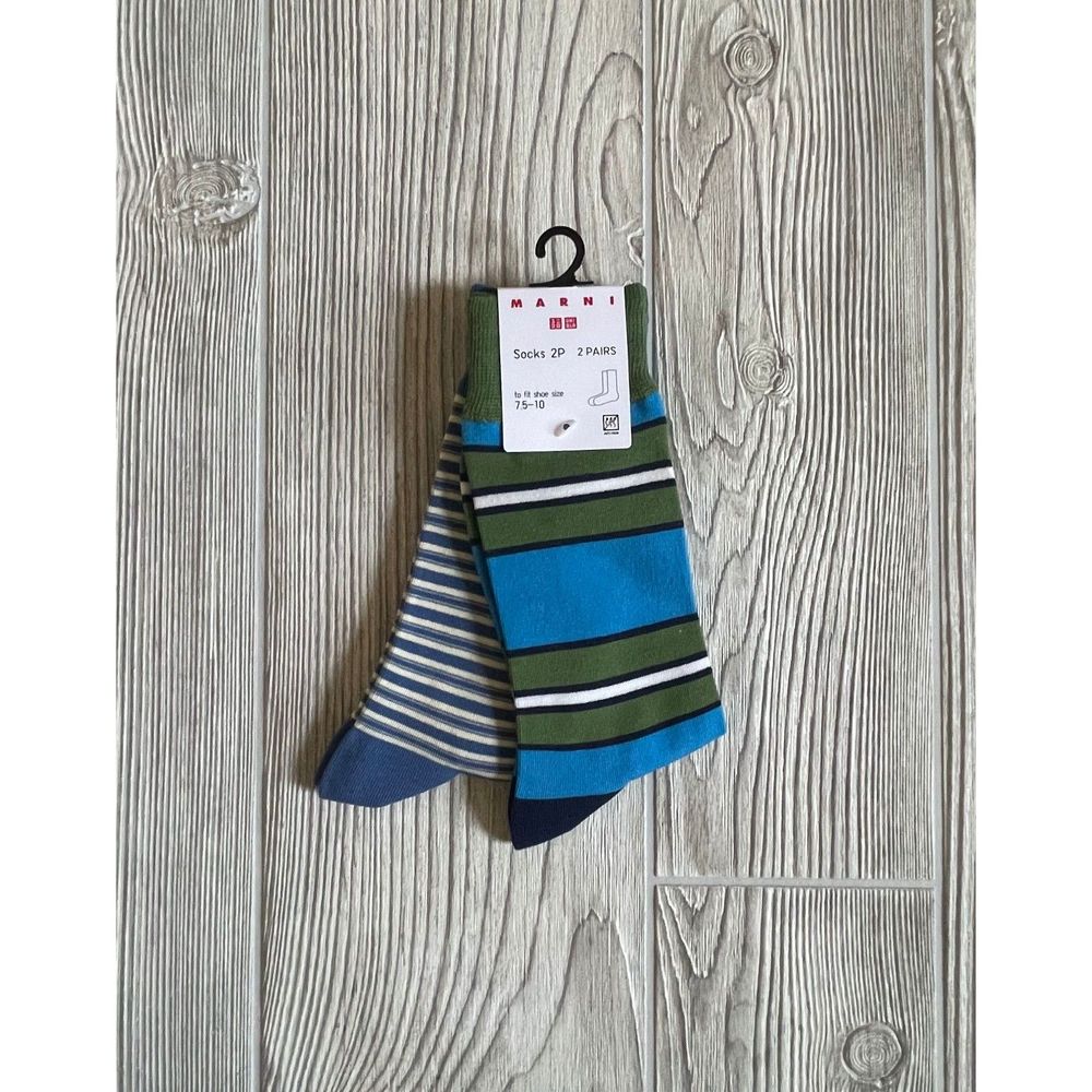 Marni × Uniqlo Striped Socks 2 Pack